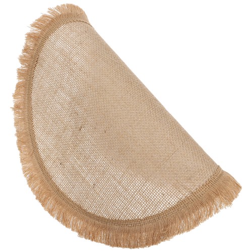 Reusable rustic jute placemat - jute,