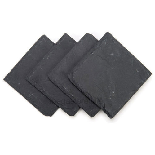 Coasters slate square bulk - slate,