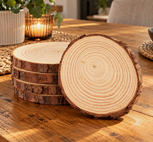 Set rustic natural wood - rustic,