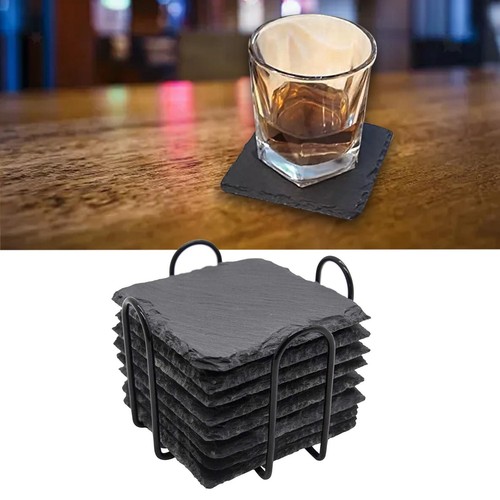 Pieces slate coasters - 8,