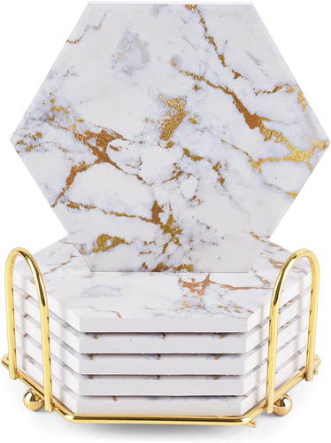 Marble coasters for - marble, drinks