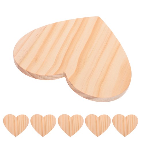 Pcs rustic wood coaster - 6,