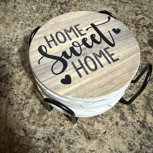 Rustic farmhouse coasters for - rustic,